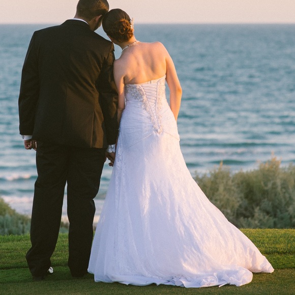 David's Bridal YP3344 Size 6 - Picture 3 of 5